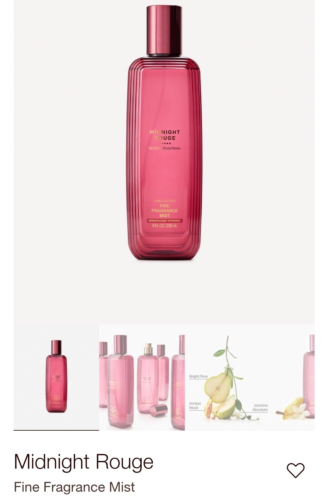 Fine Fragrance Mist