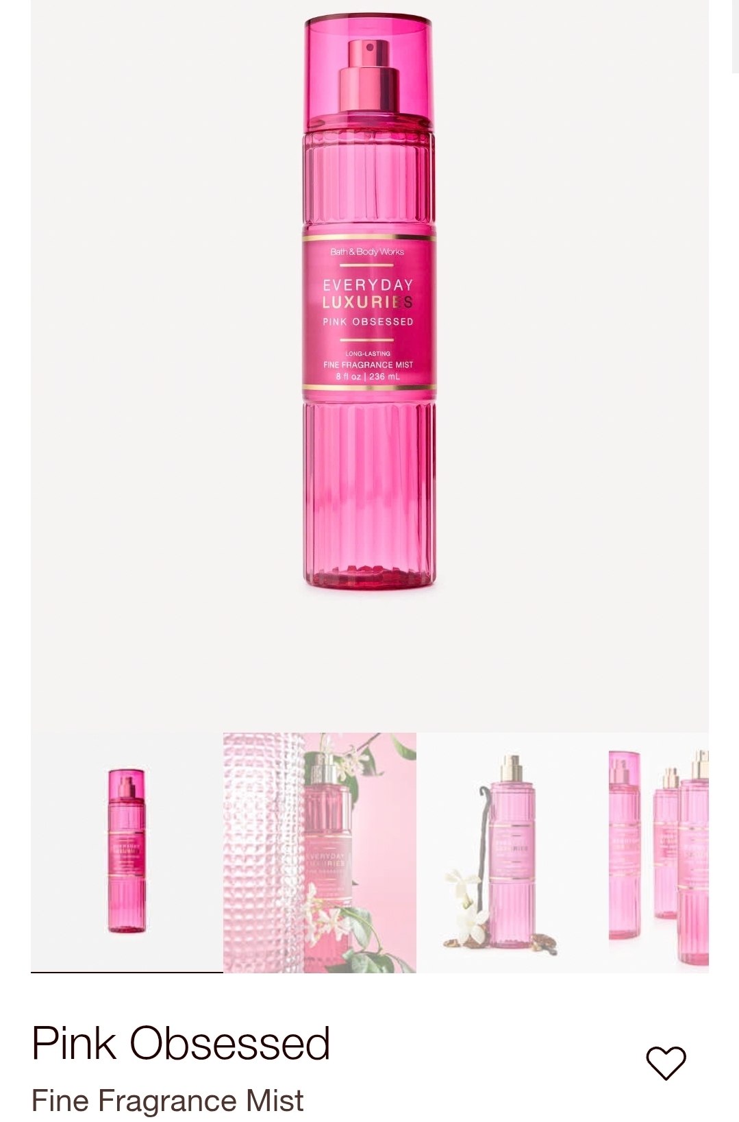 Fine Fragrance Mist
