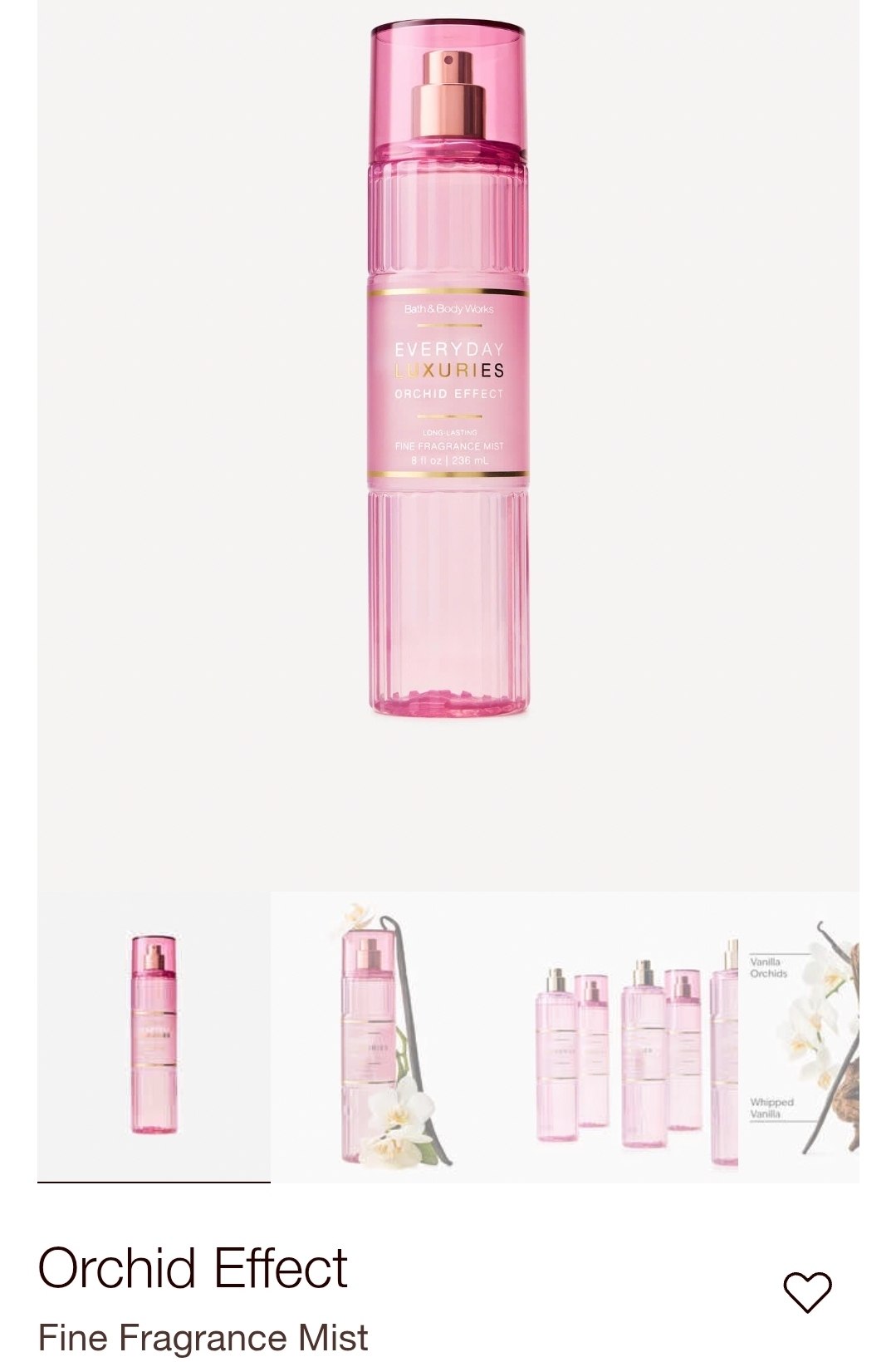Fine Fragrance Mist