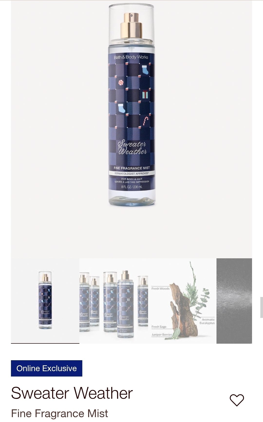 Fine Fragrance Mist