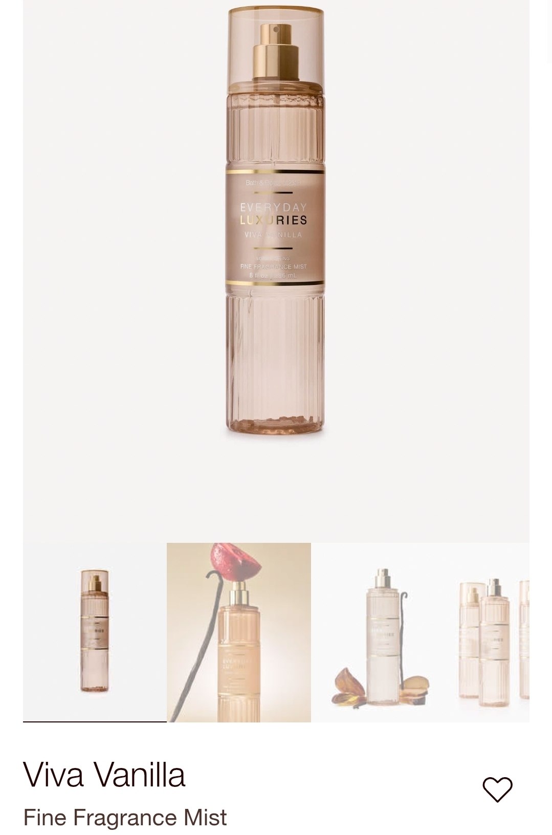 Fine Fragrance Mist