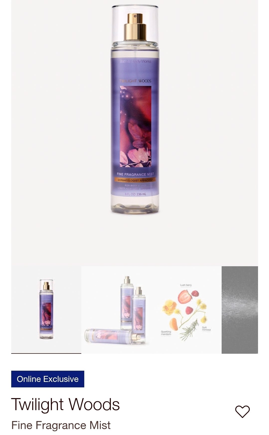 Fine Fragrance Mist