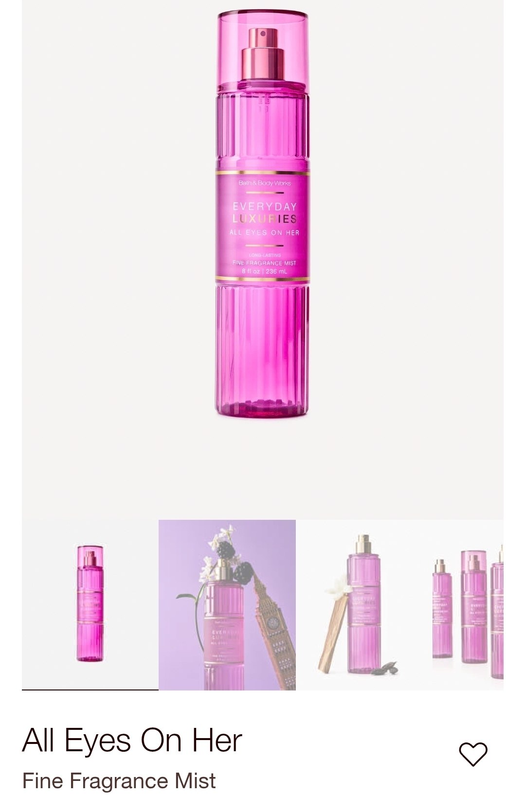 Fine Fragrance Mist