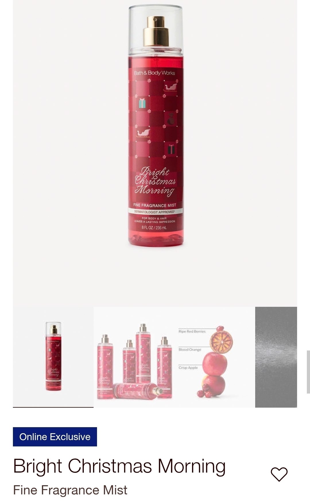 Fine Fragrance Mist