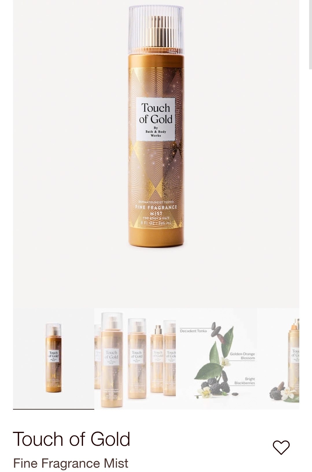 Fine Fragrance Mist