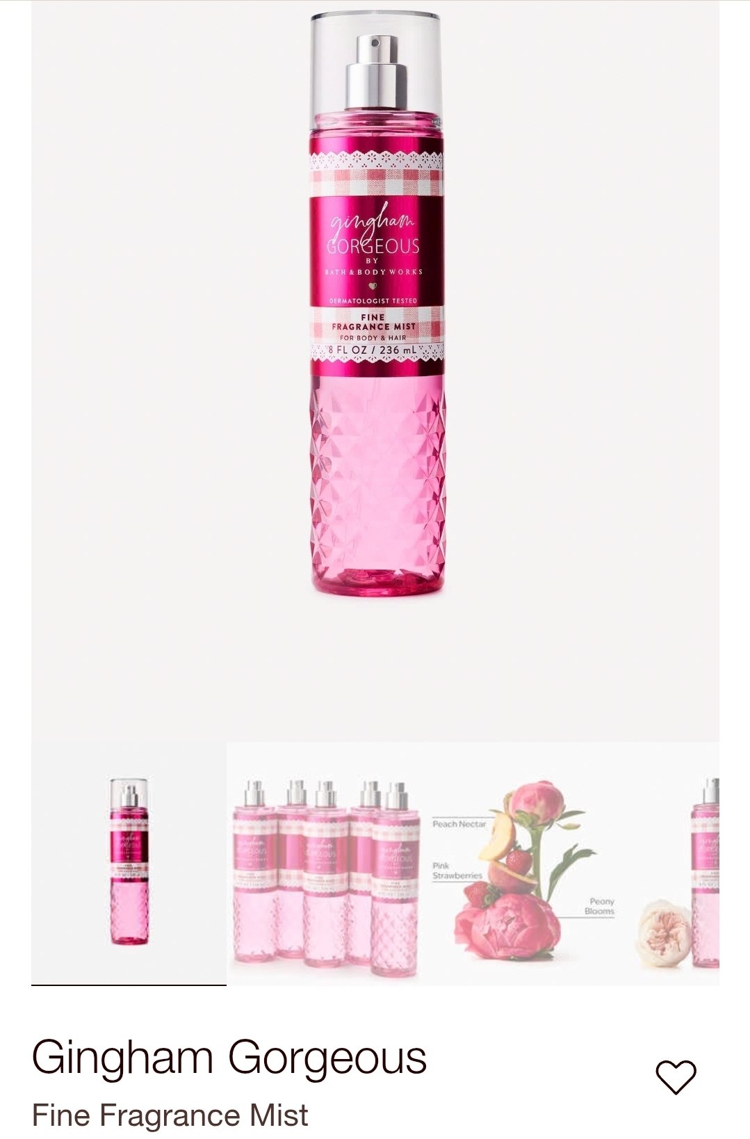 Fine Fragrance Mist