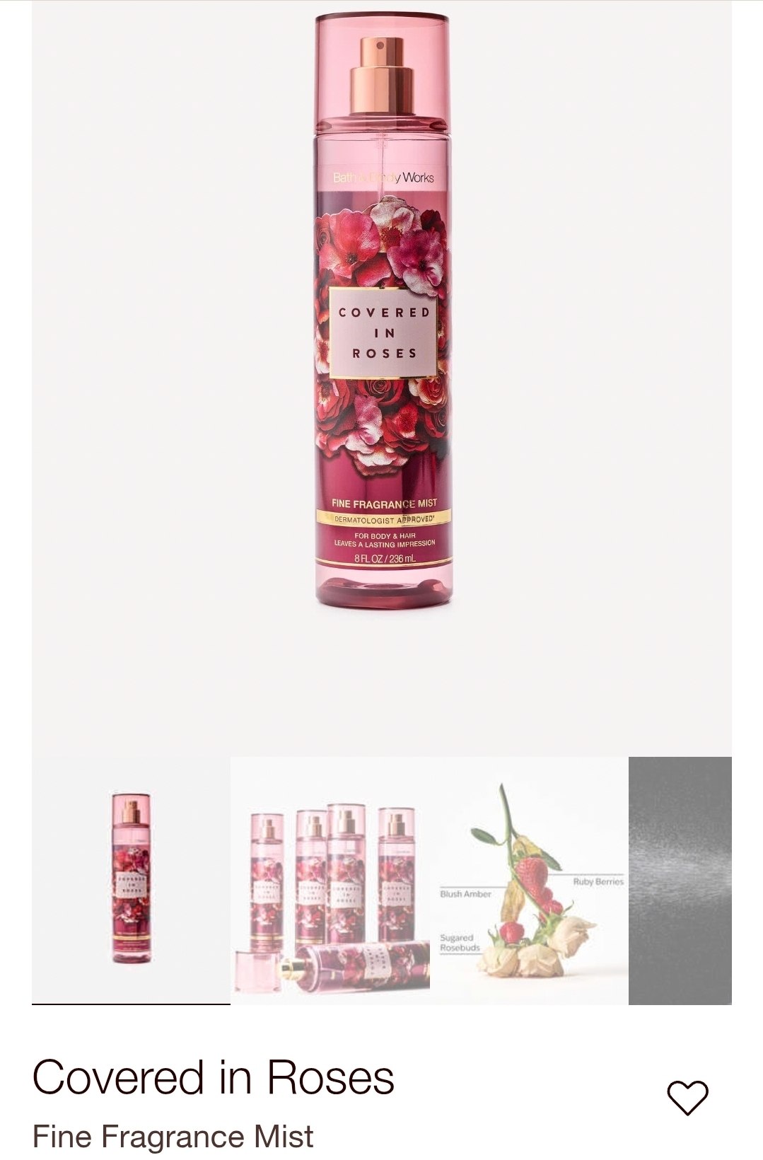 Fine Fragrance Mist