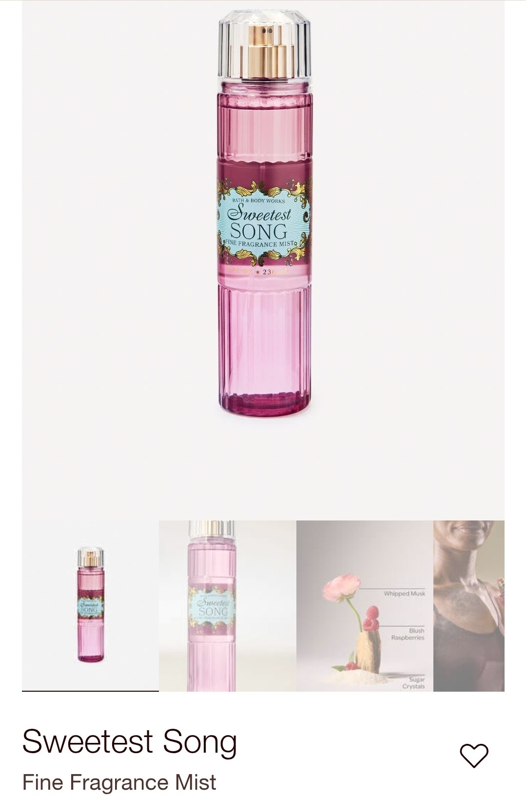 Fine Fragrance Mist