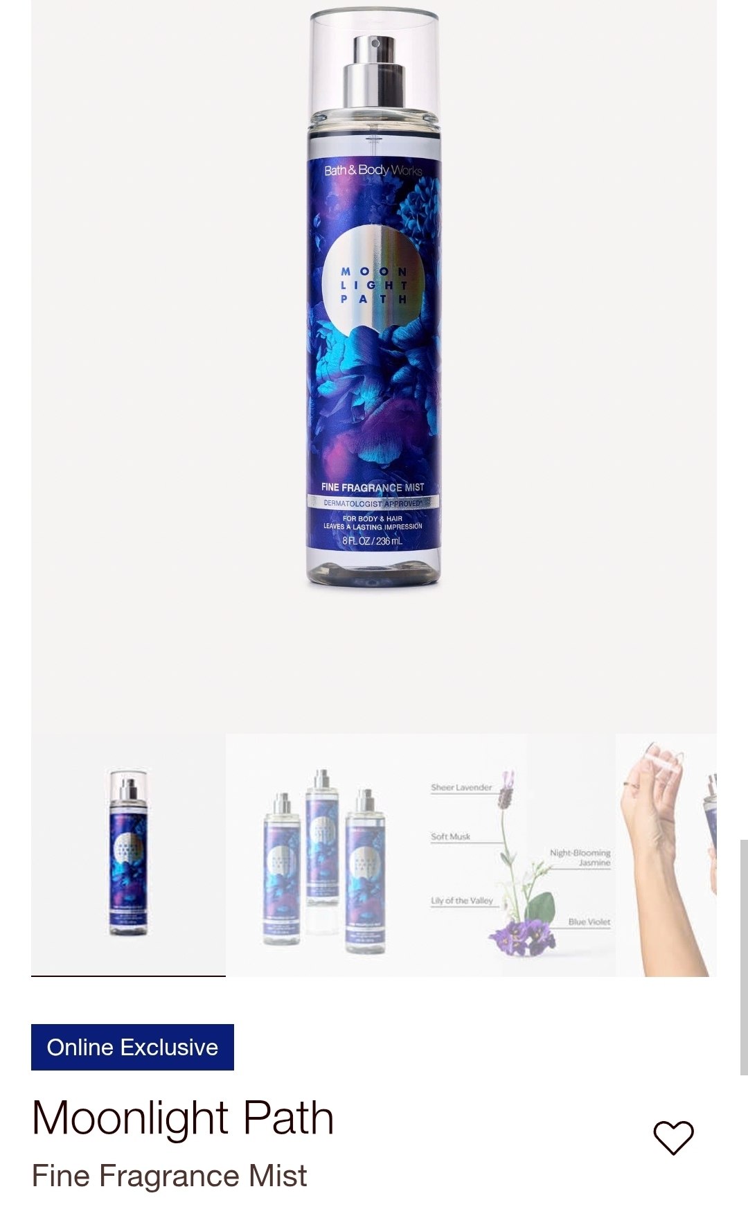 Fine Fragrance Mist