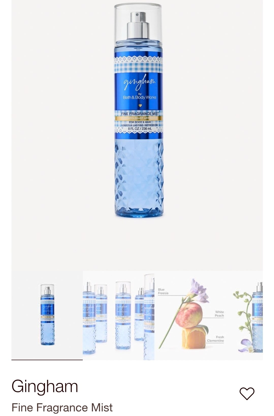 Fine Fragrance Mist