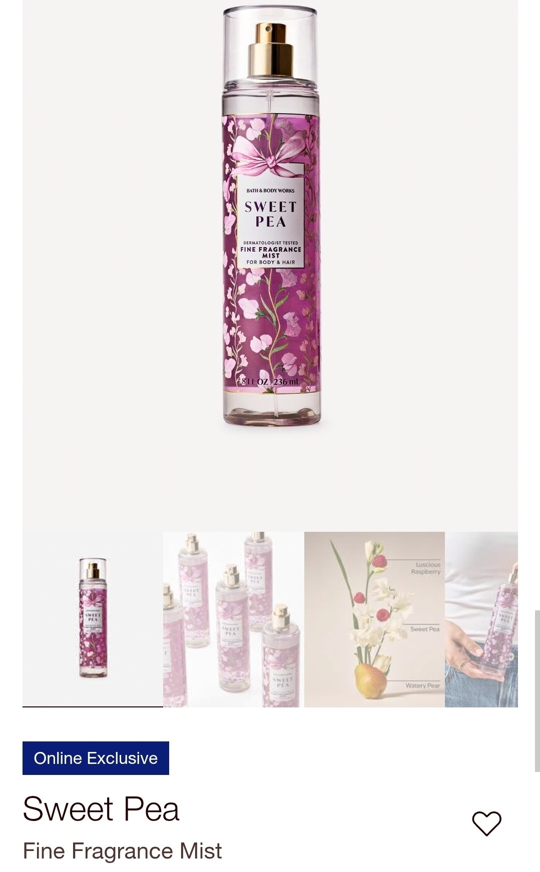 Fine Fragrance Mist