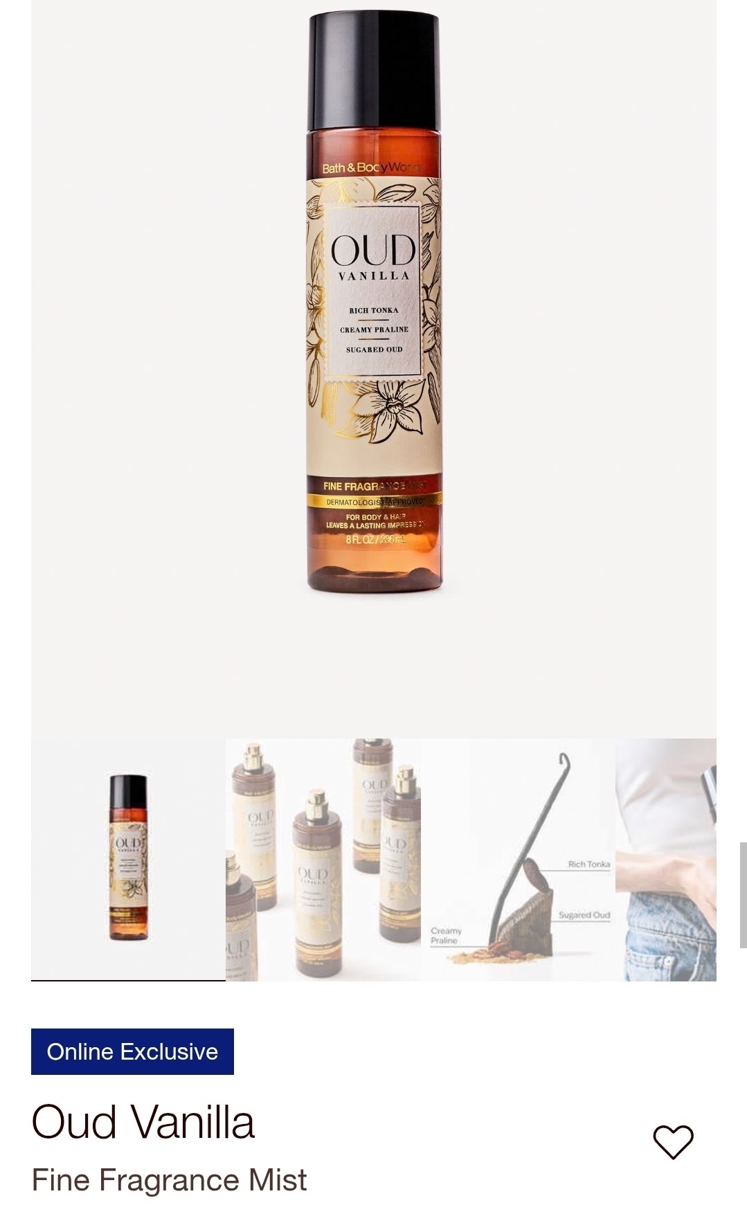Fine Fragrance Mist