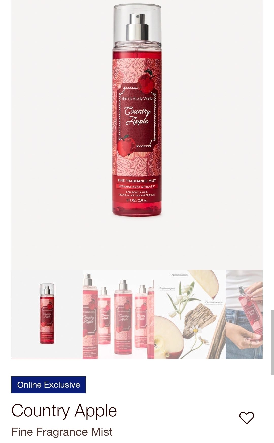 Fine Fragrance Mist
