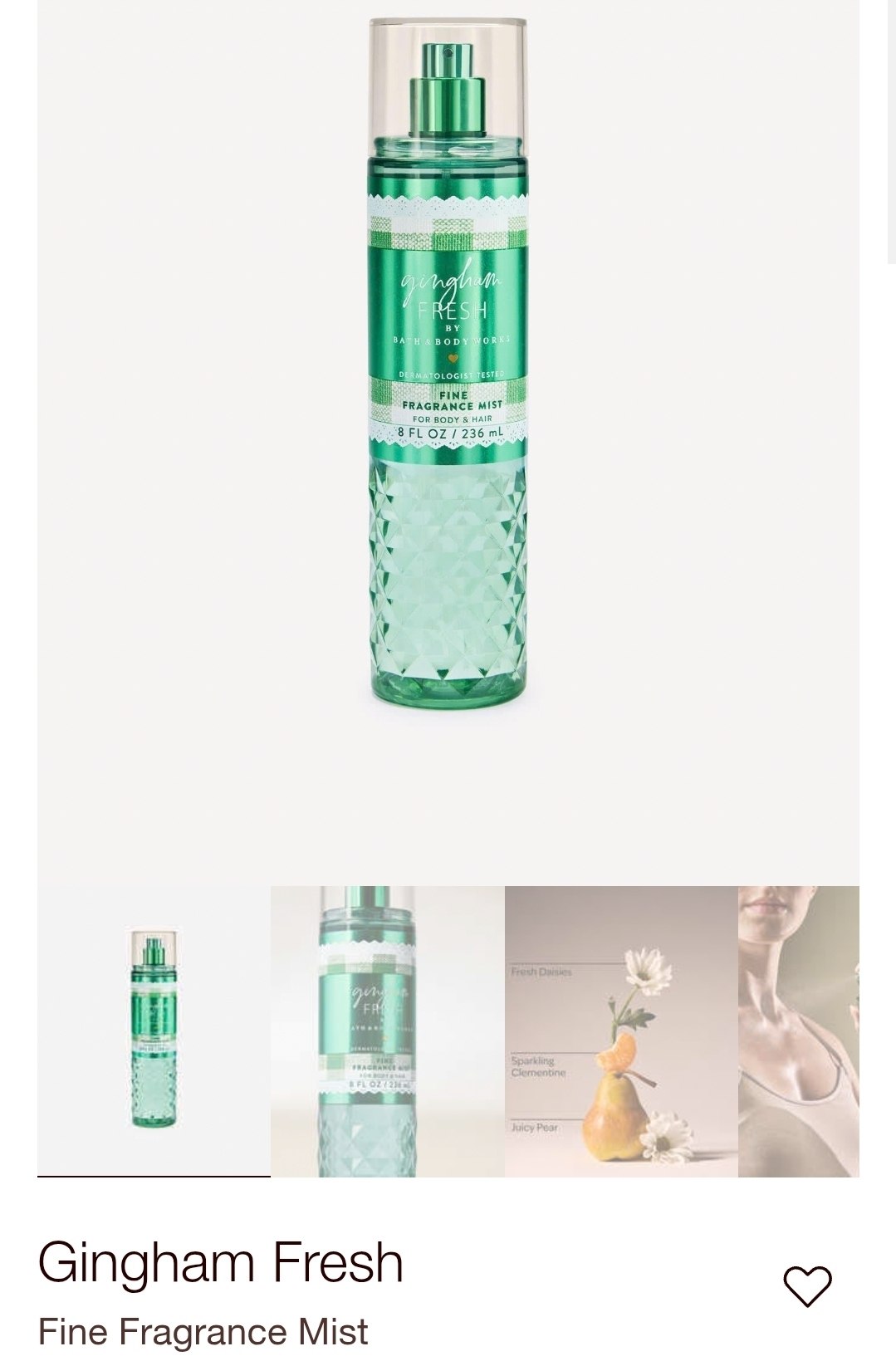 Fine Fragrance Mist