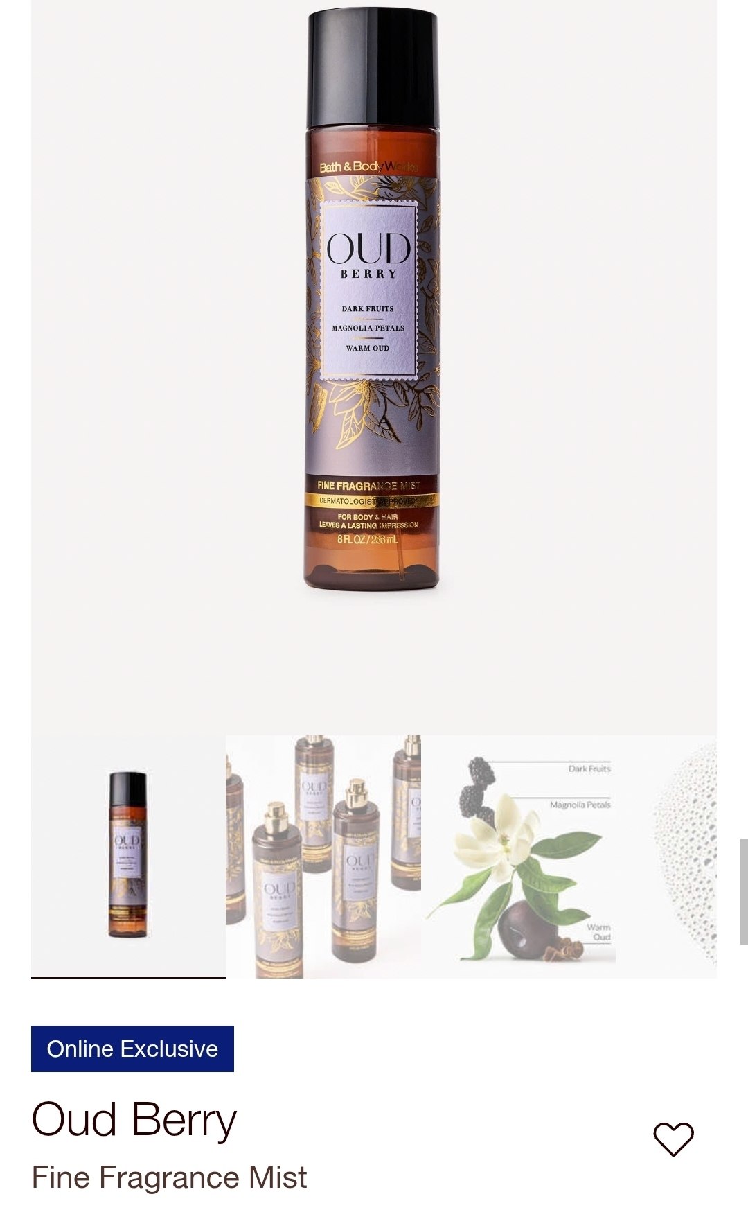 Fine Fragrance Mist