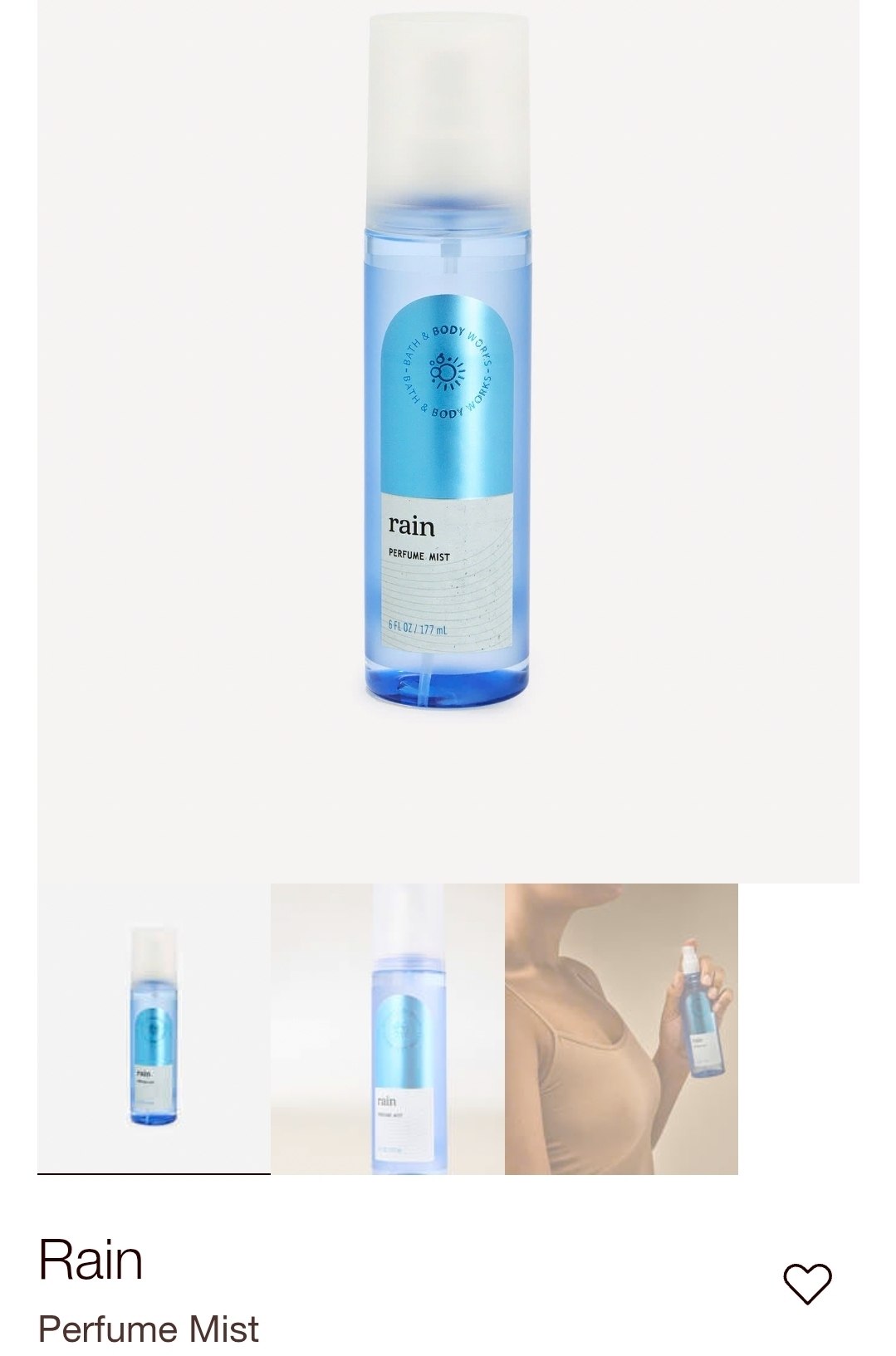 Perfume Mist