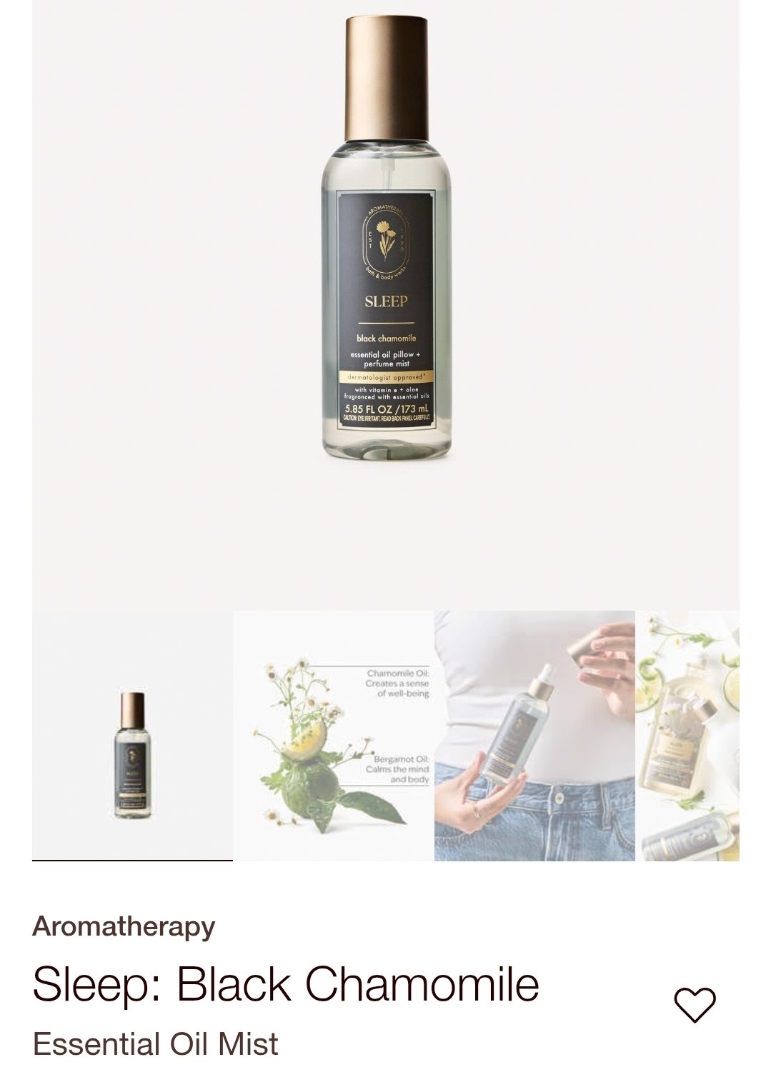 Essential Oil Mist
