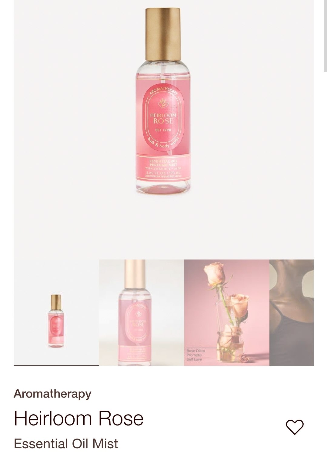 Essential Oil Mist