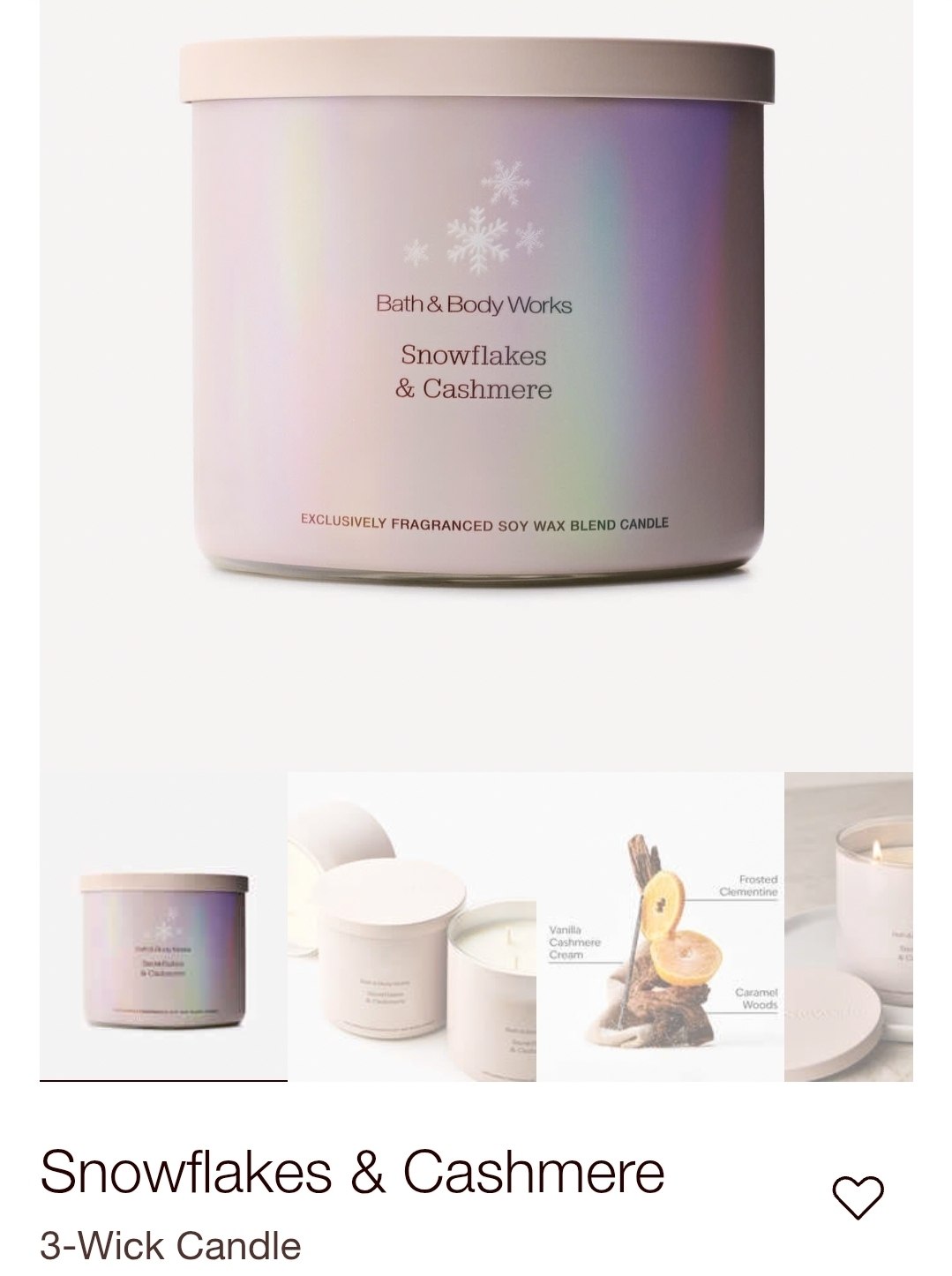 3-Wick Candle