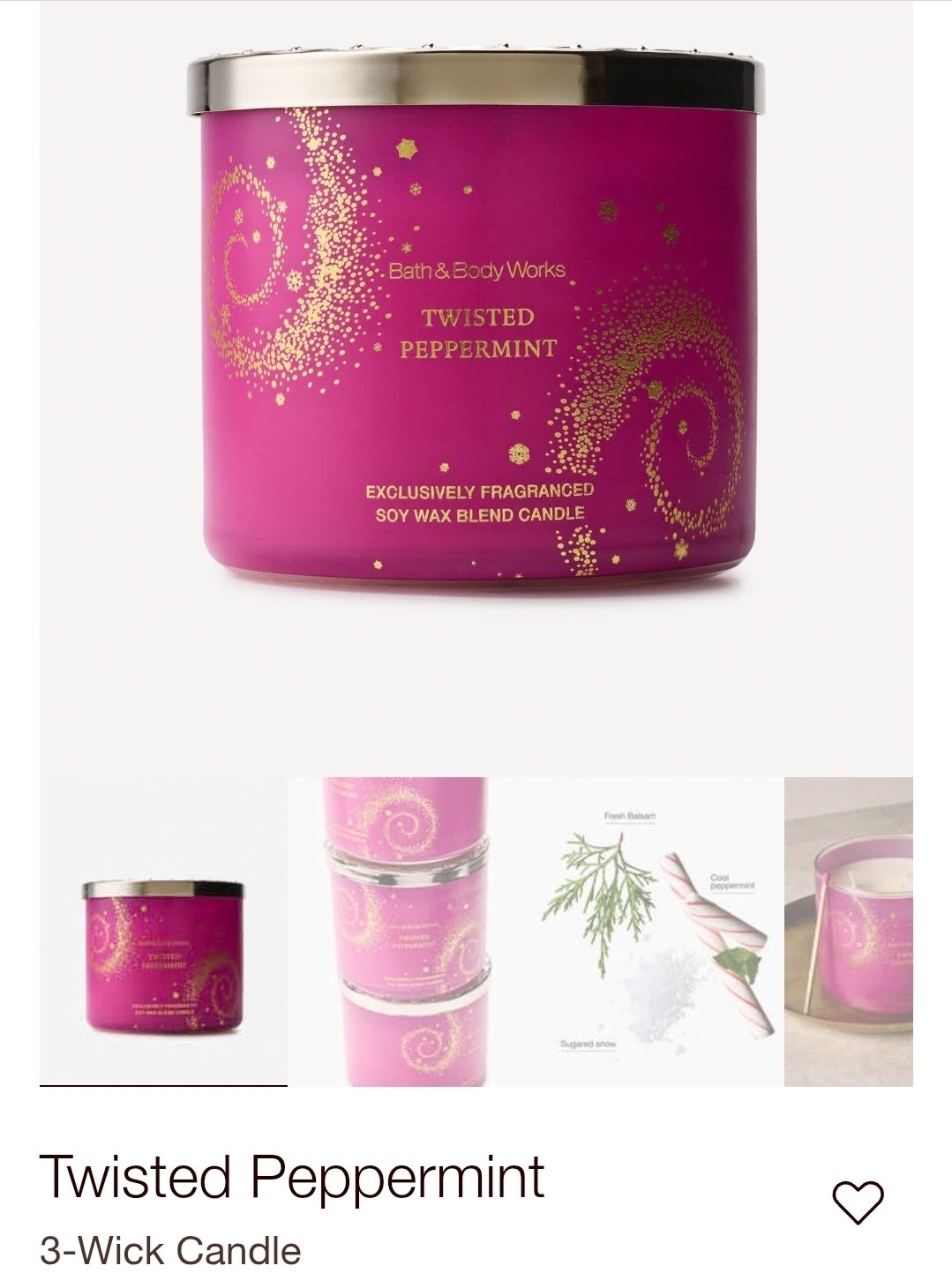 3-Wick Candle