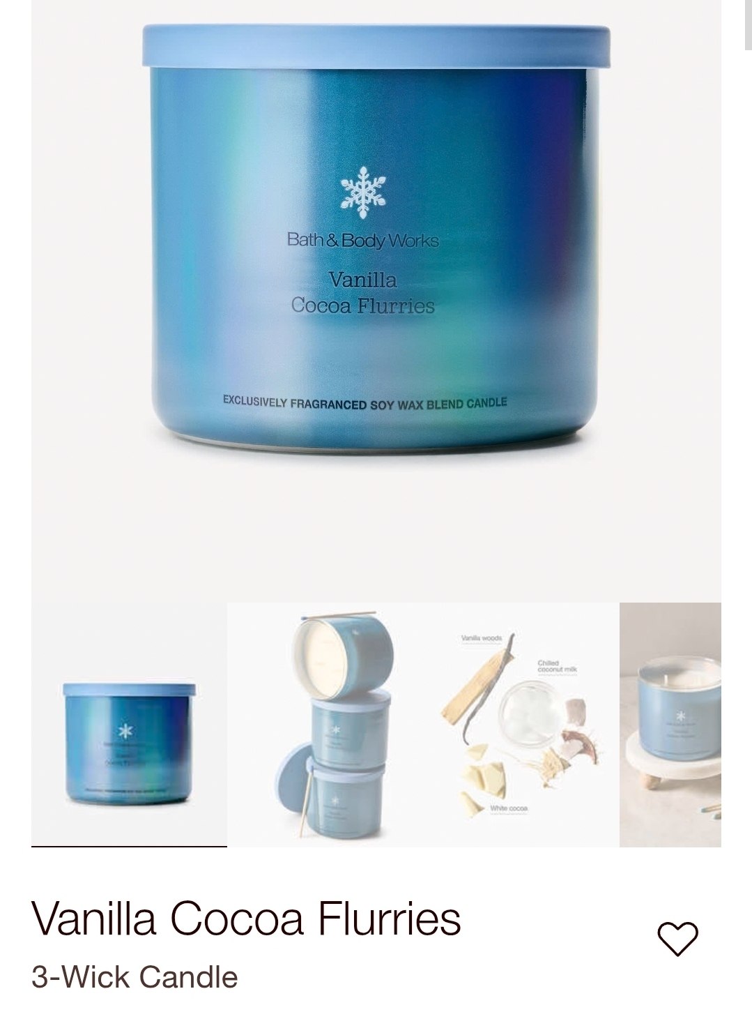 3-Wick Candle