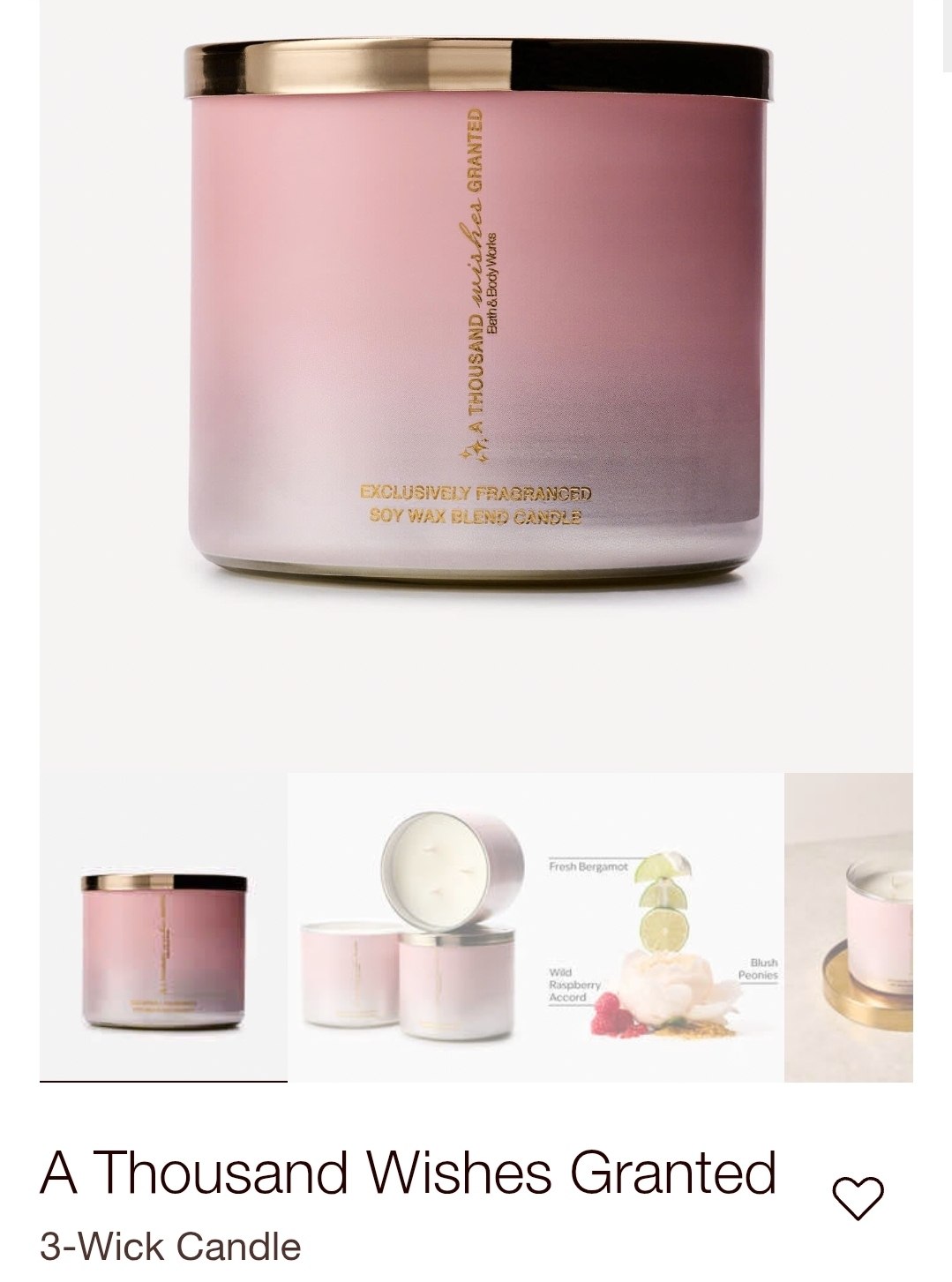 3-Wick Candle