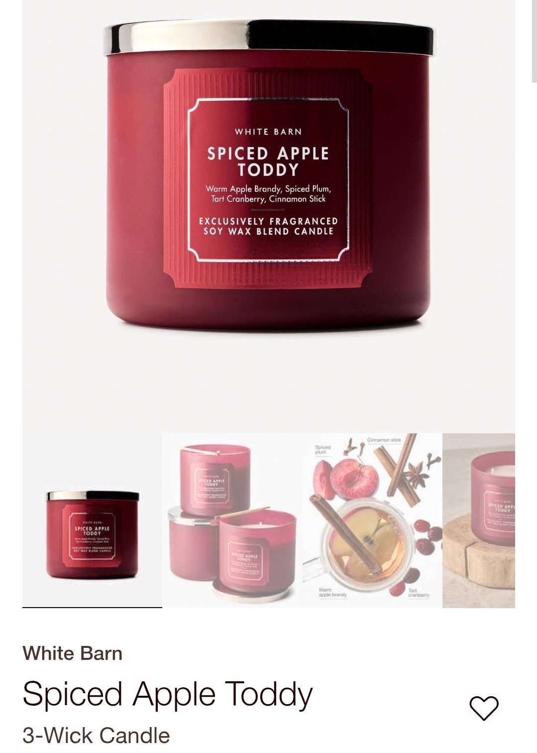 3-Wick Candle
