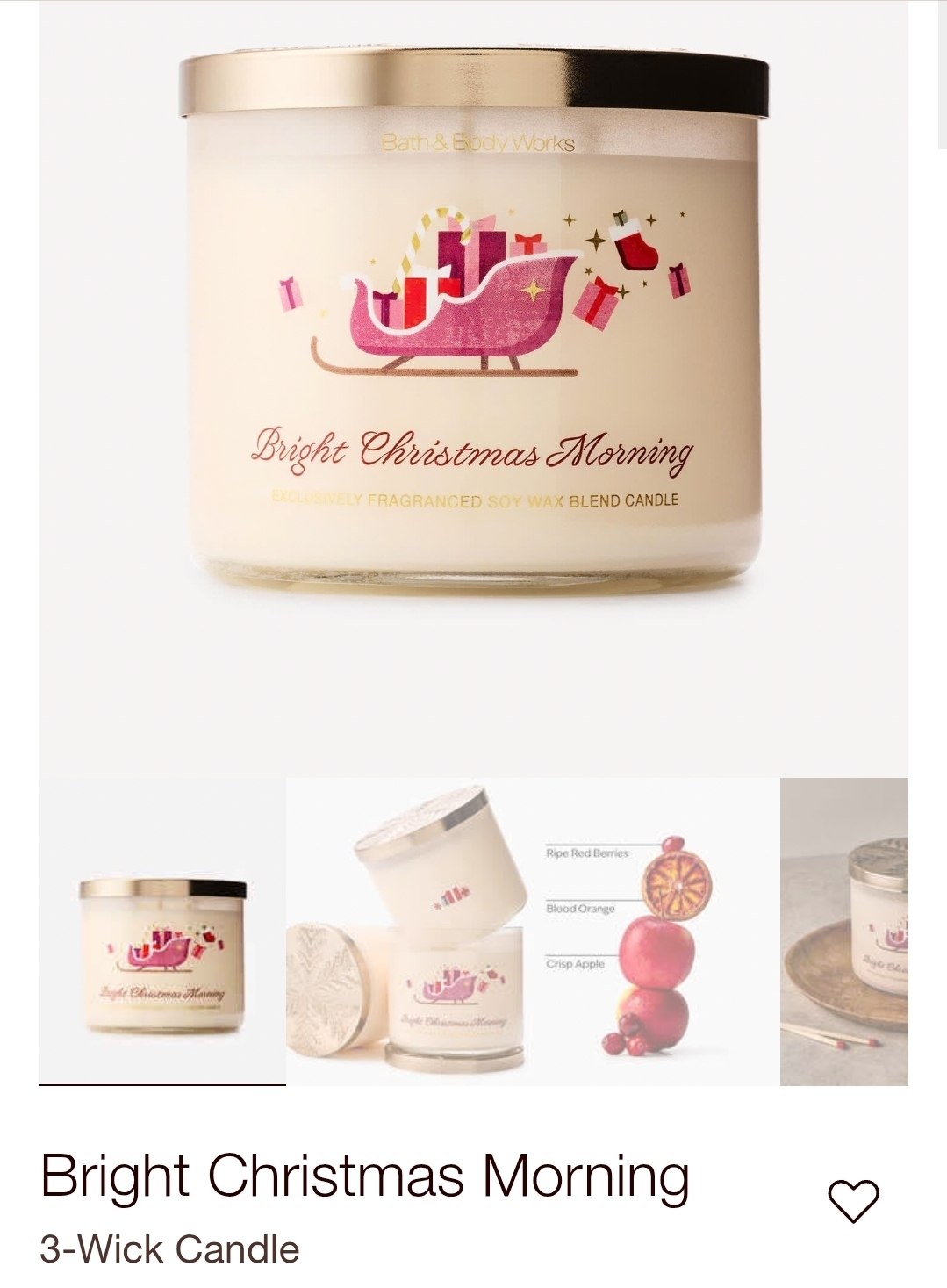 3-Wick Candle
