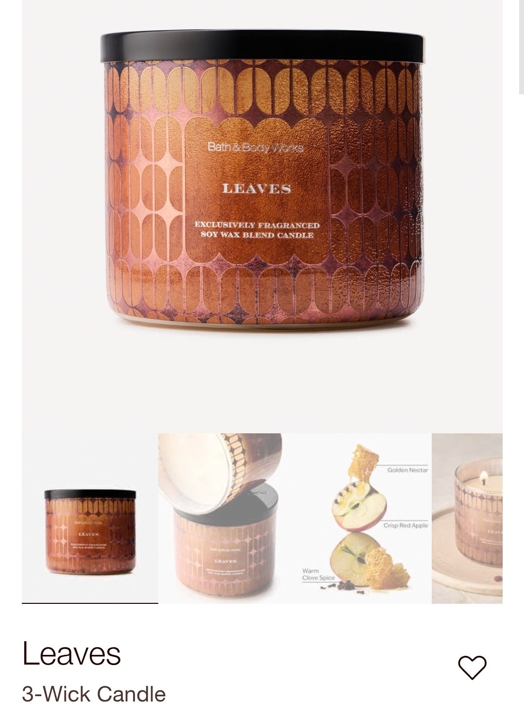 3-Wick Candle