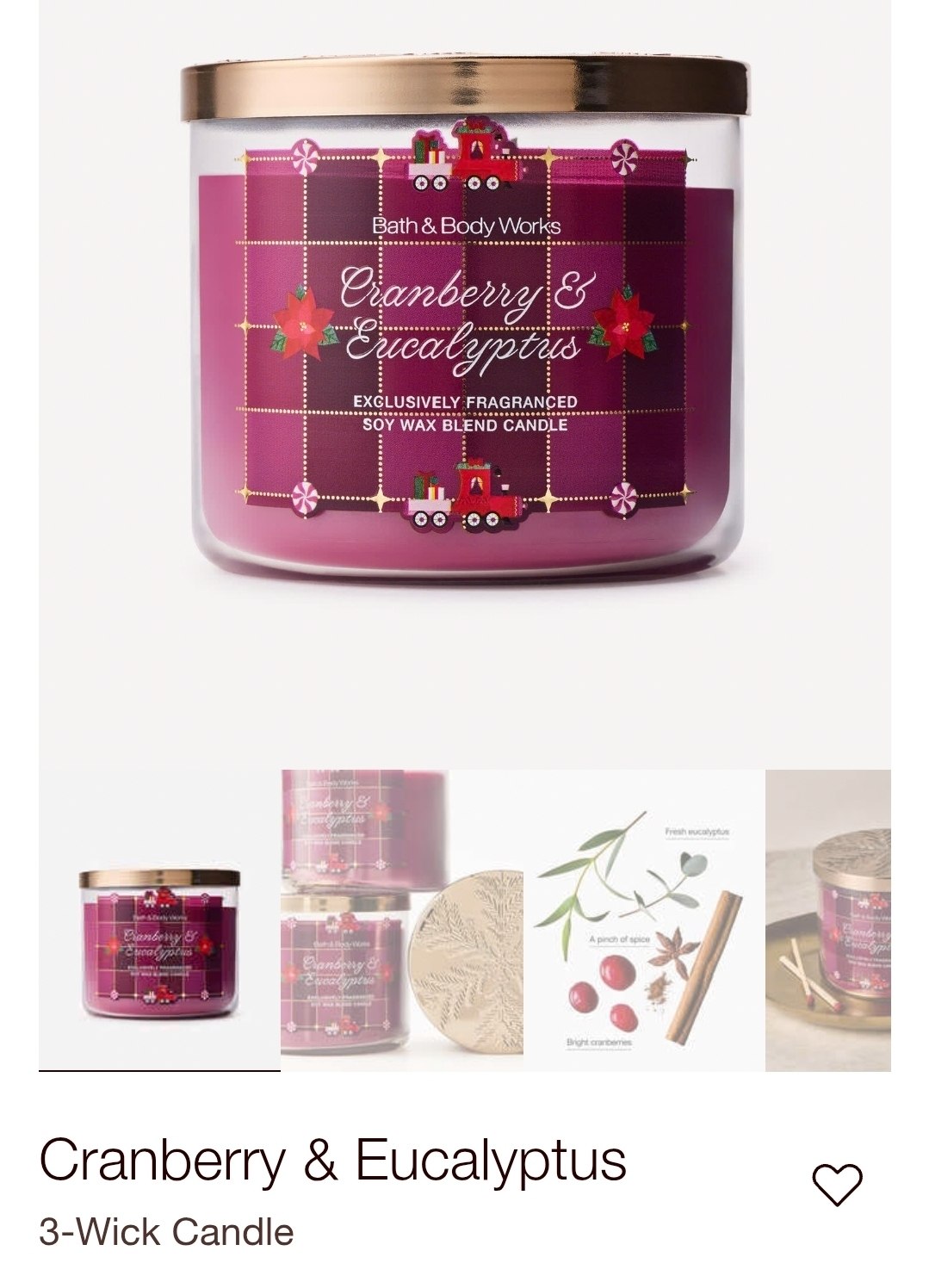 3-Wick Candle
