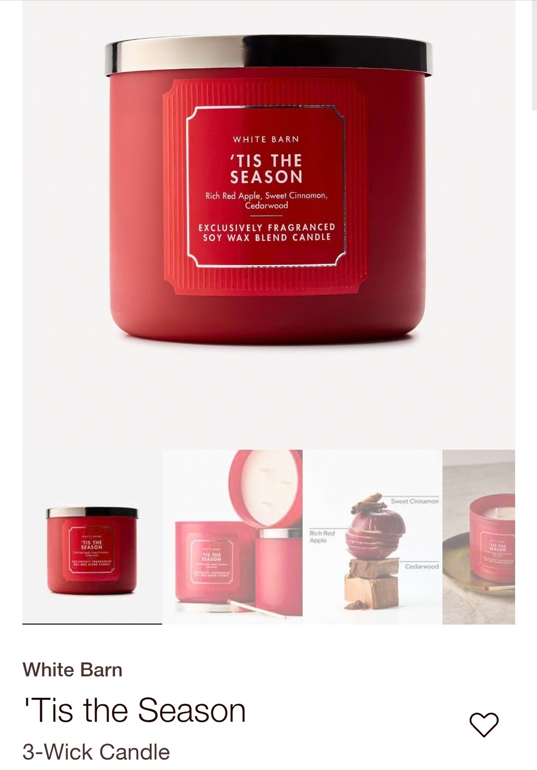 3-Wick Candle