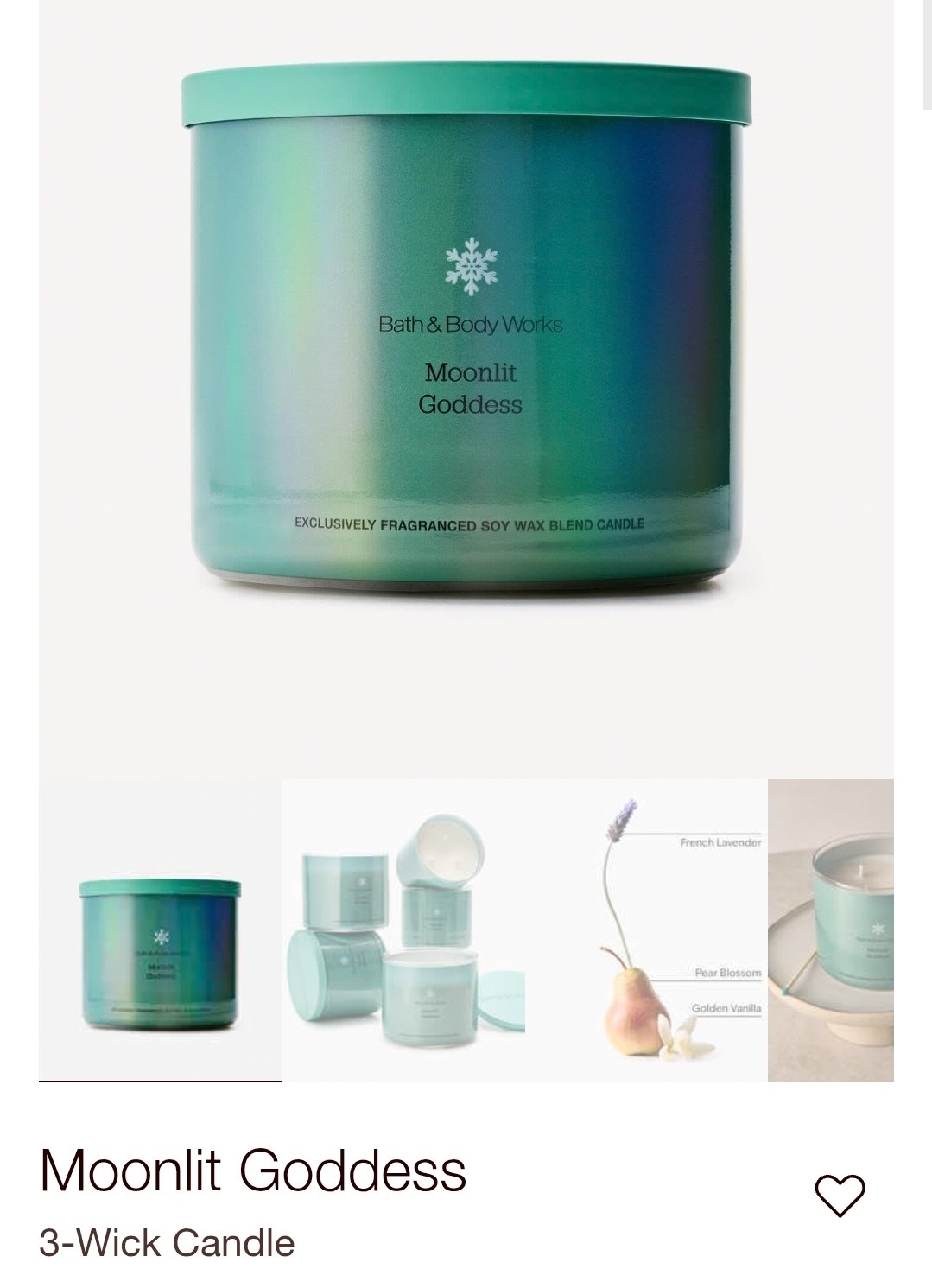 3-Wick Candle
