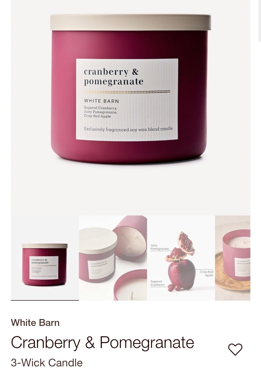 3-Wick Candle