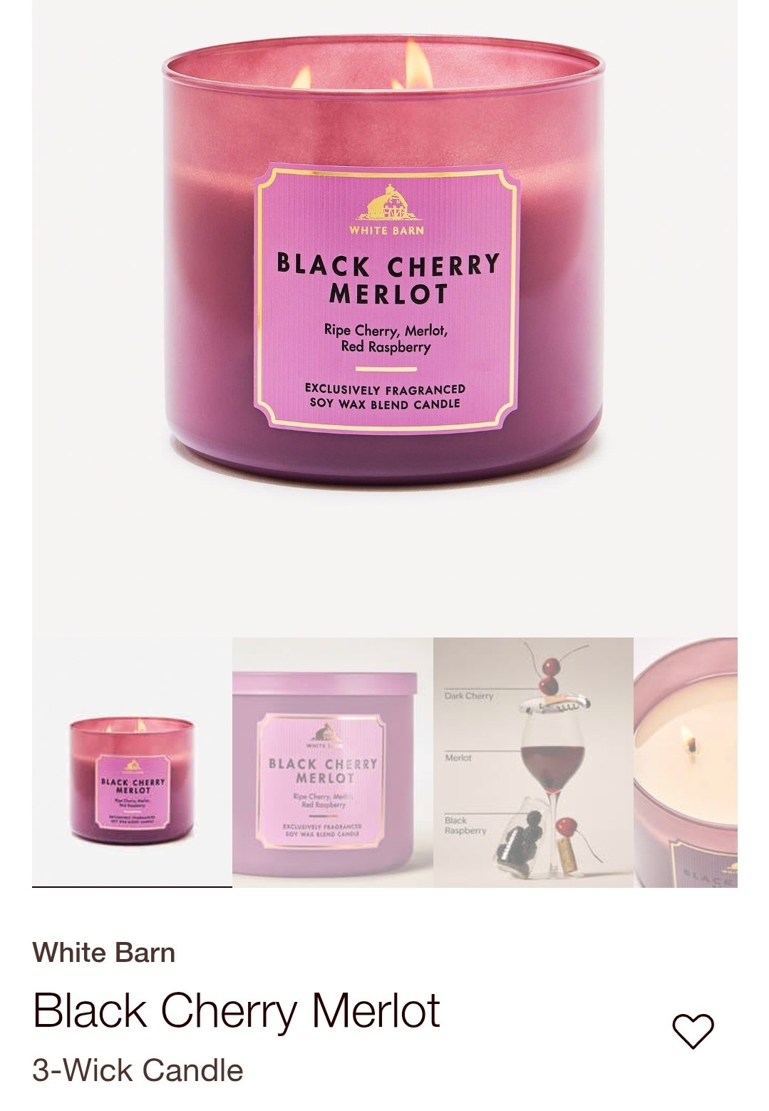 3-Wick Candle