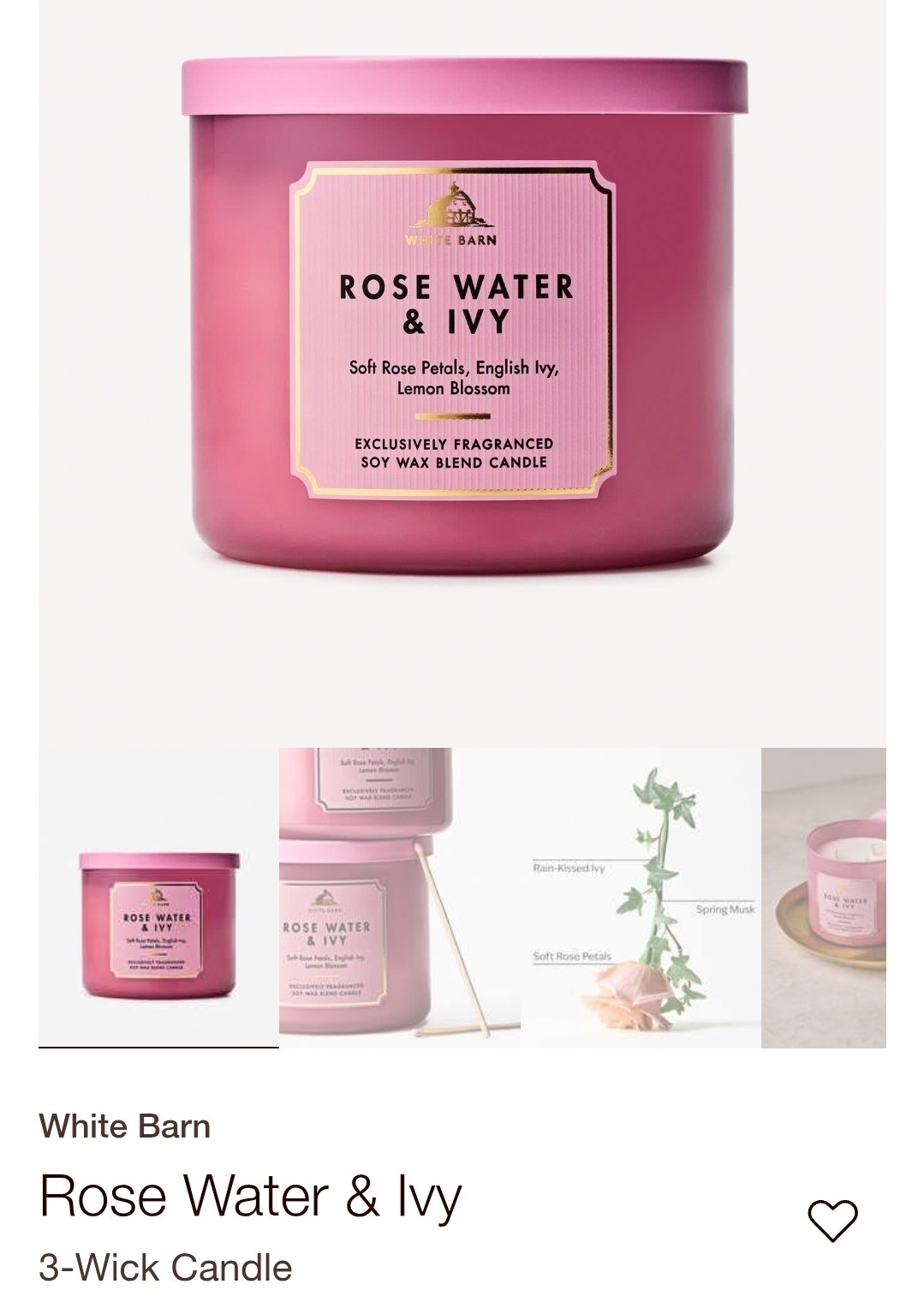 3-Wick Candle