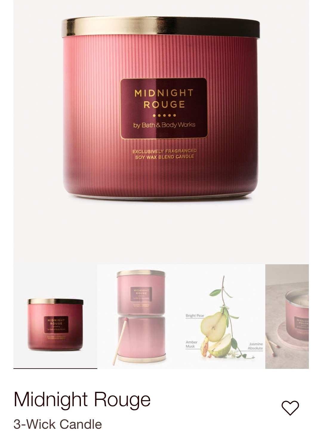 3-Wick Candle