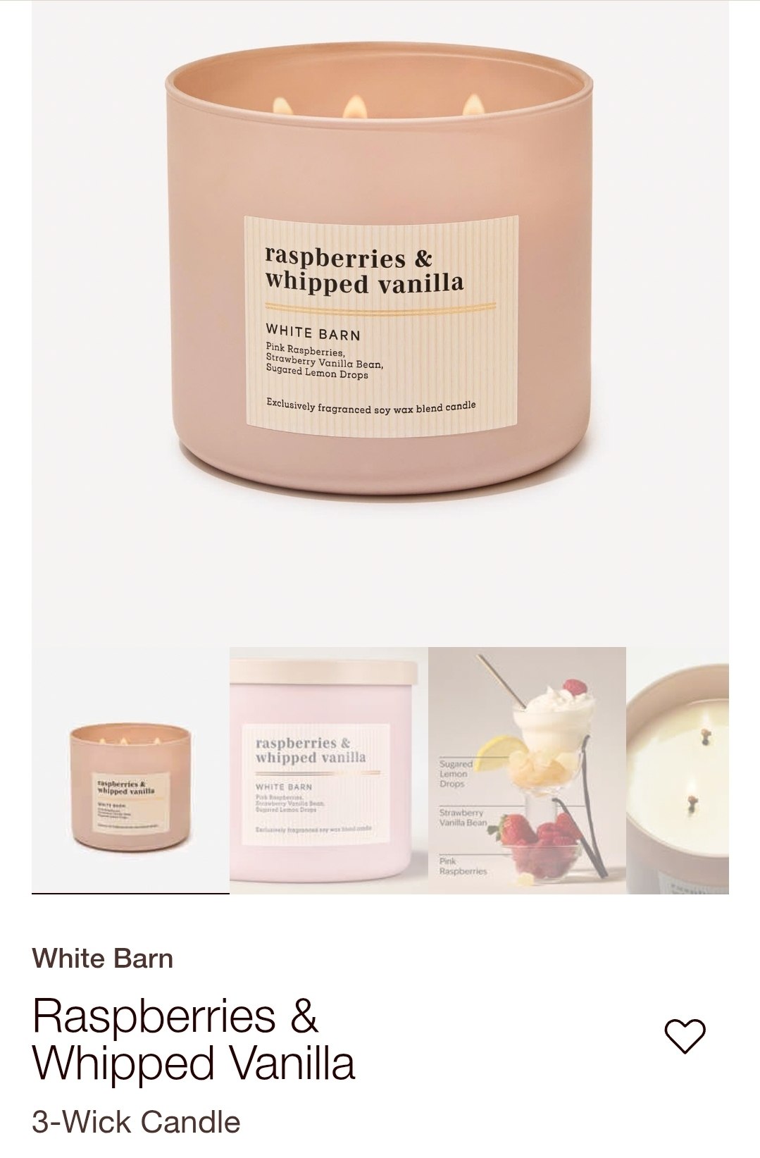3-Wick Candle