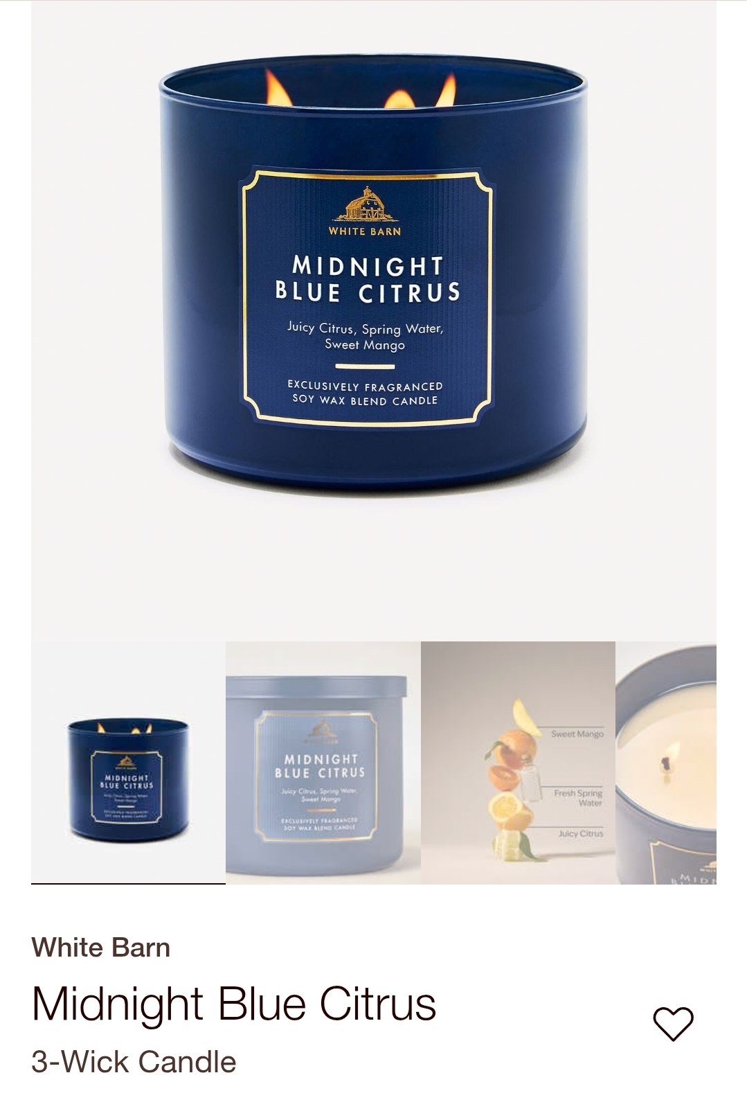 3-Wick Candle