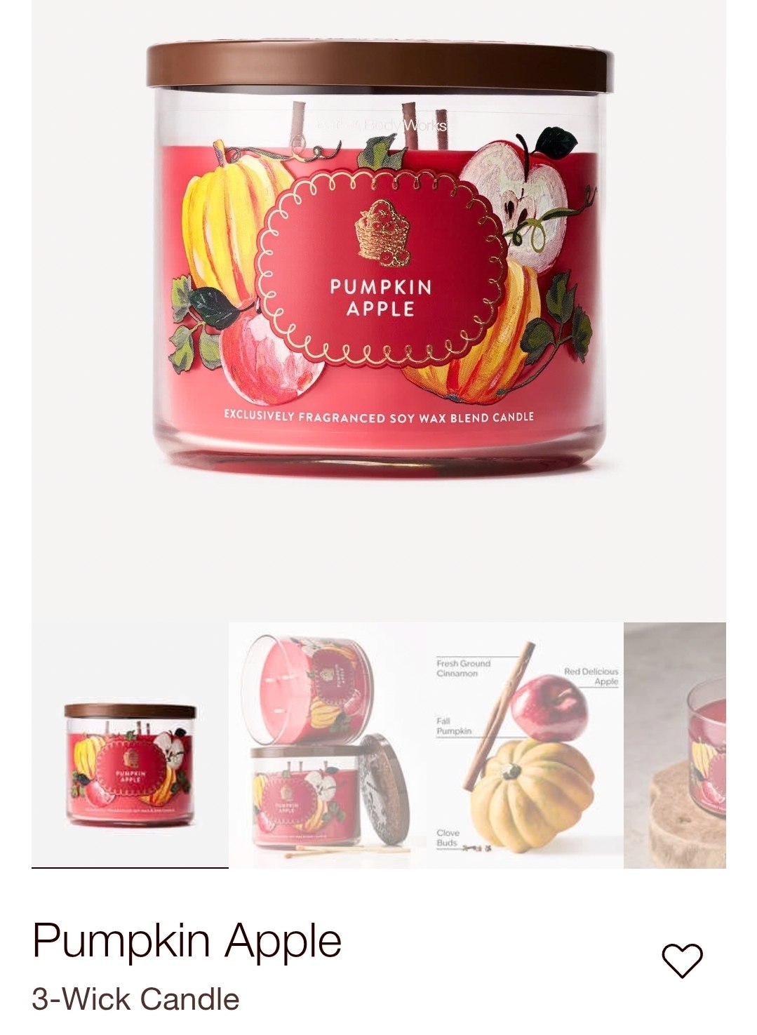 3-Wick Candle