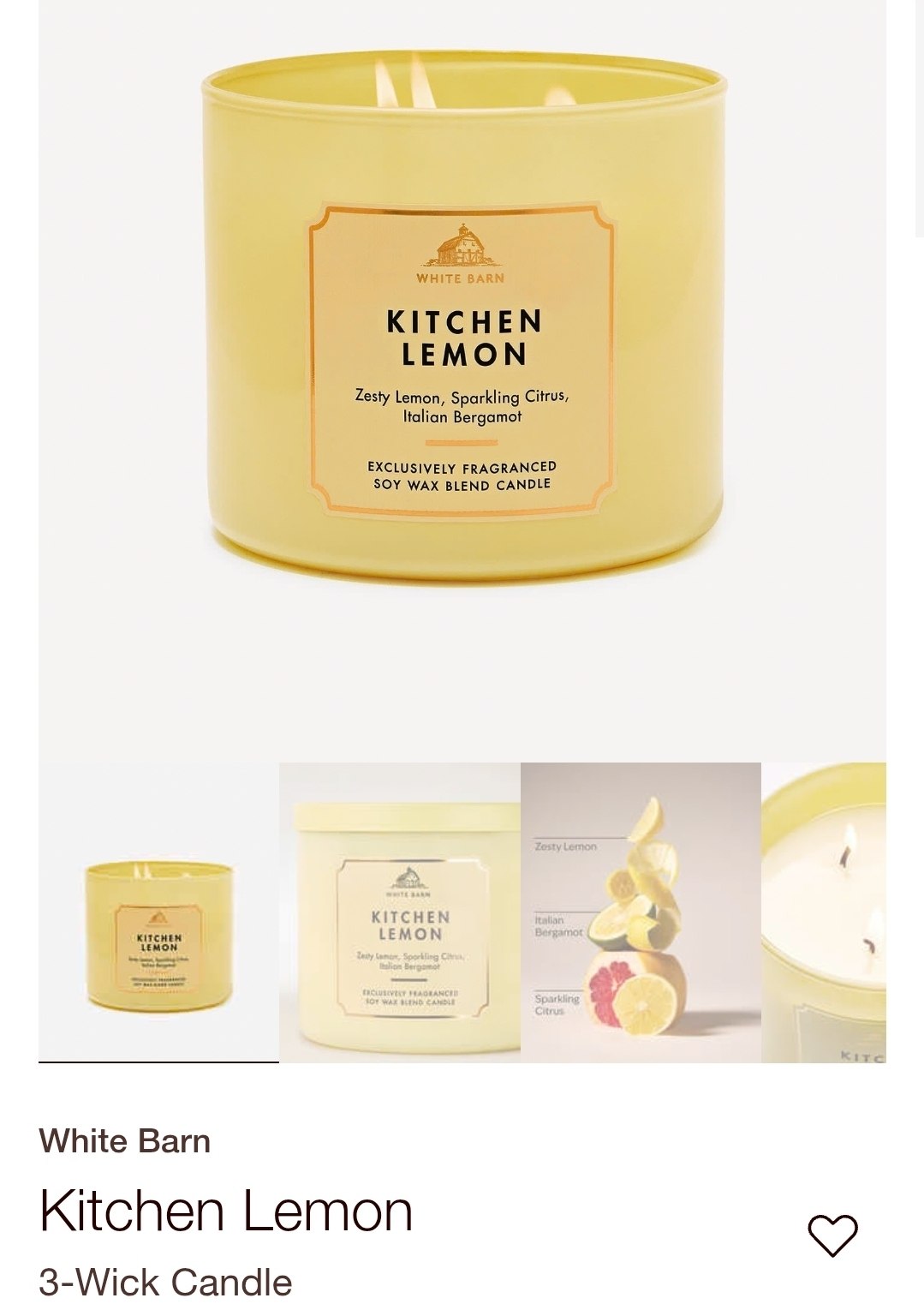 3-Wick Candle