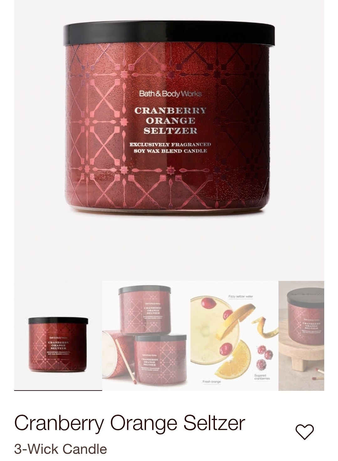 3-Wick Candle