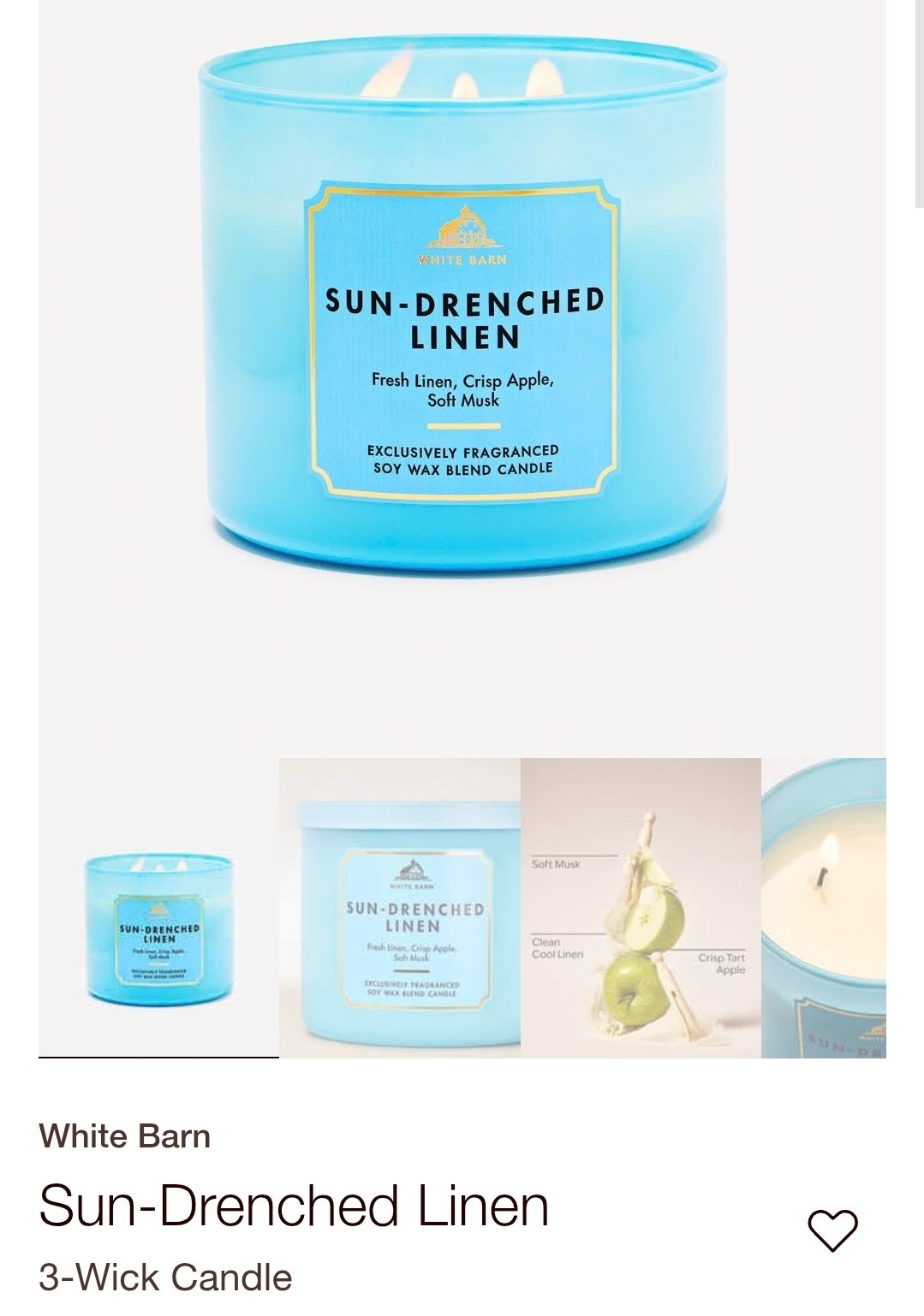 3-Wick Candle