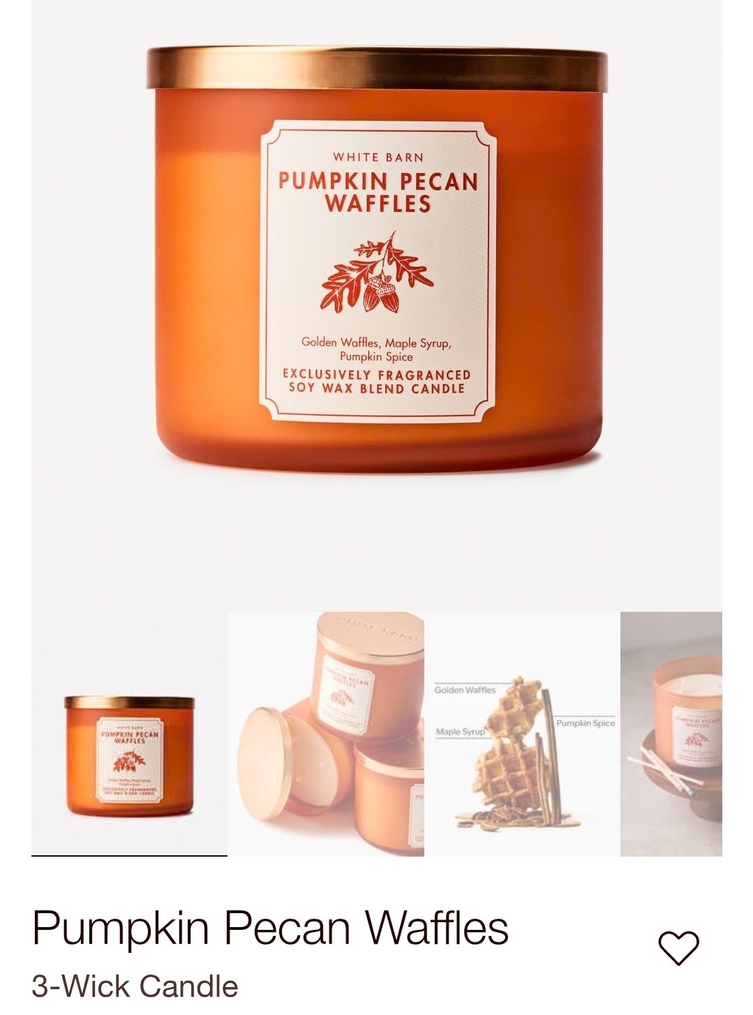3-Wick Candle