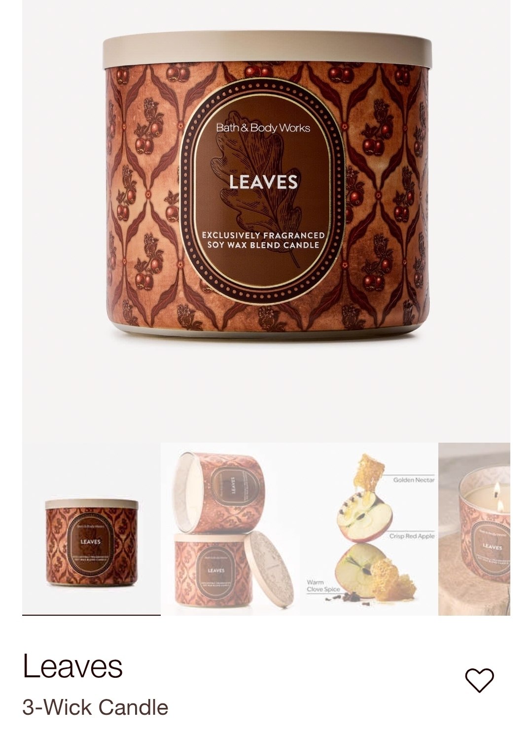 3-Wick Candle