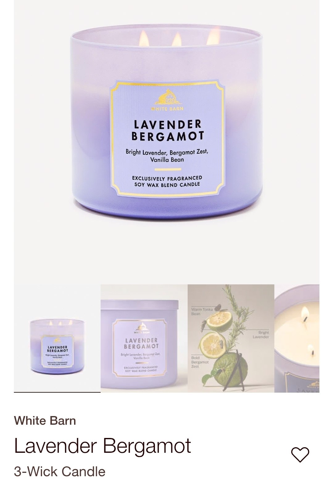 3-Wick Candle