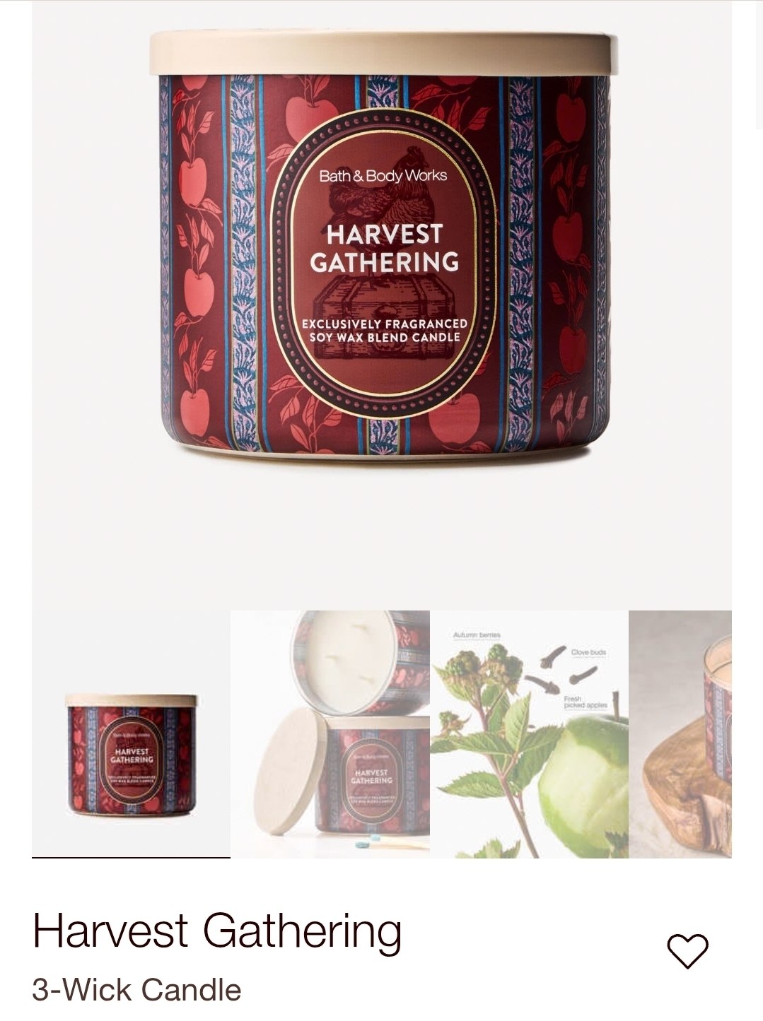 3-Wick Candle