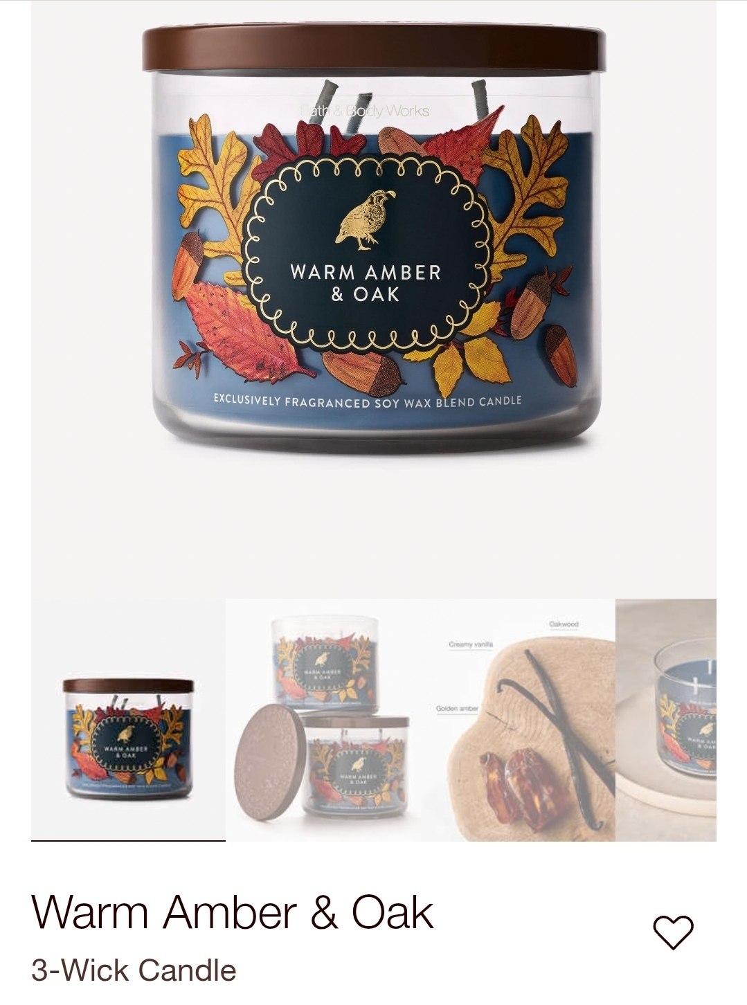 3-Wick Candle