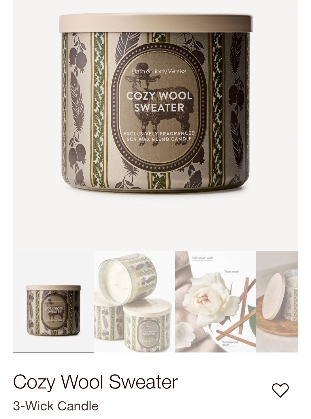 3-Wick Candle