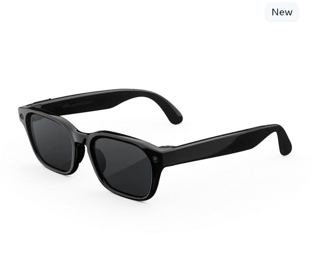 Adventurer with Plug-In Case - Frame color (Classic Black), Lens color (Grey)
