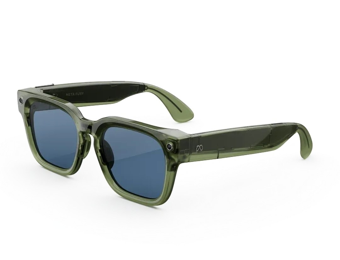 Fury - Frame color (Racing Green), Lens color (Light Blue Atlantic)